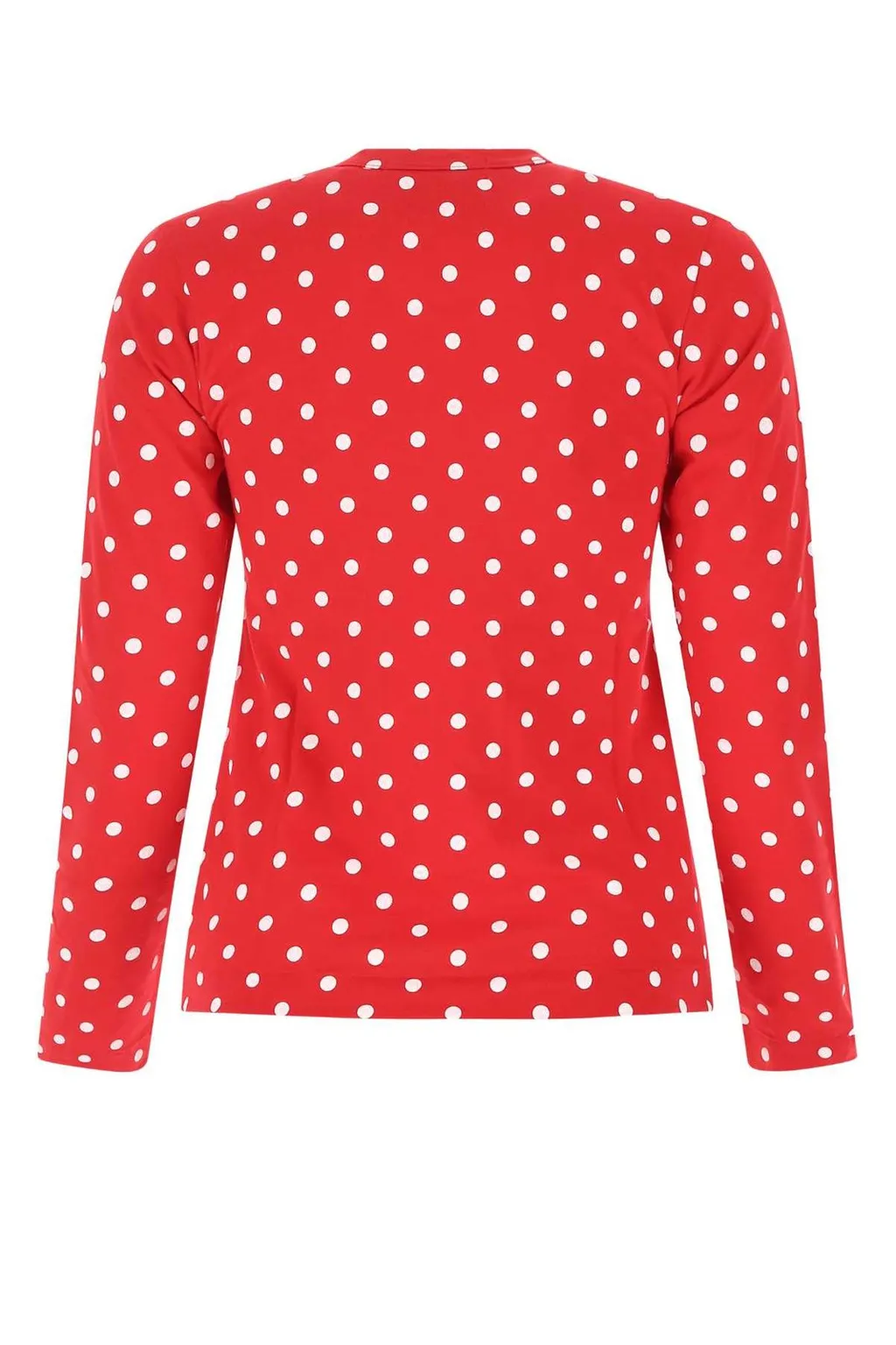 Comme Des GarÇOns Play Polka Dot Long-Sleeved T-Shirt