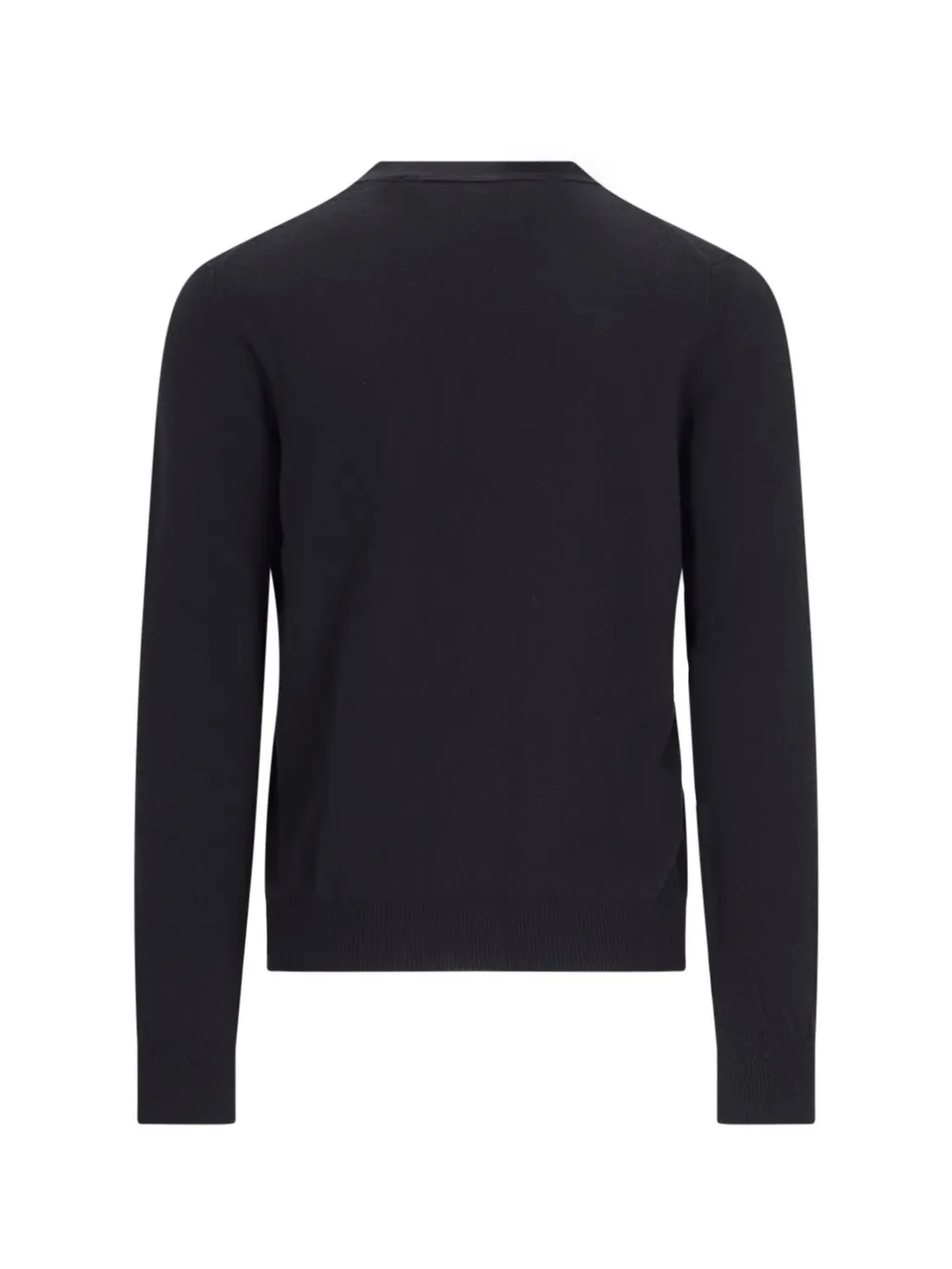Comme Des GarÇOns Play Logo Patch Knitted Cardigan