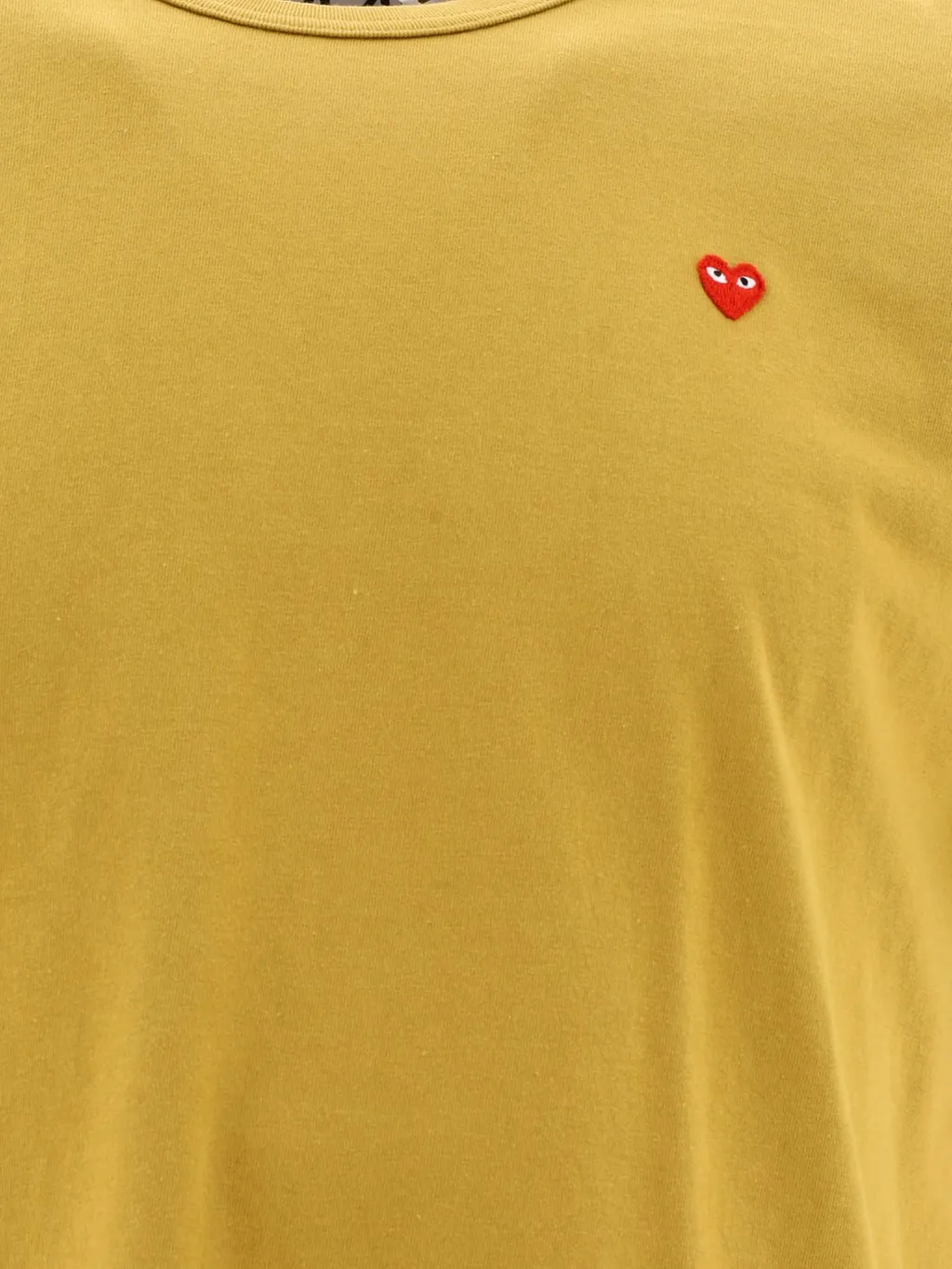 Comme Des GarÇOns Play Heart Embroidered Crewneck T-Shirt