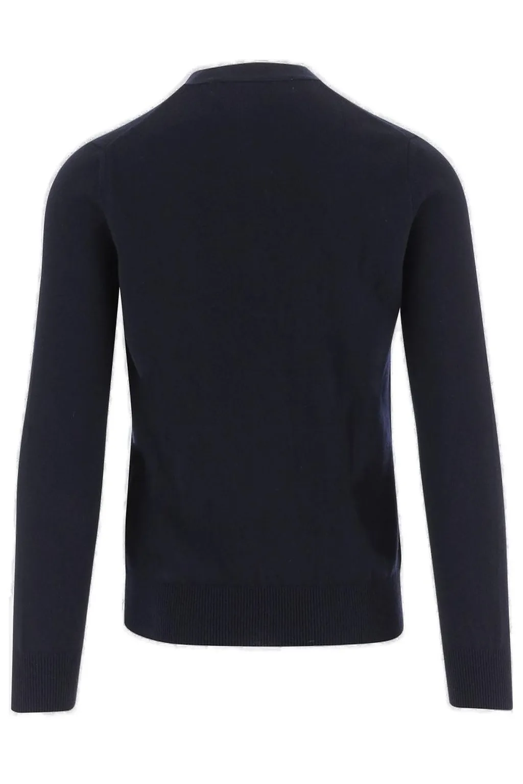 Comme Des GarÇOns Play Logo-Patch Knitted Cardigan