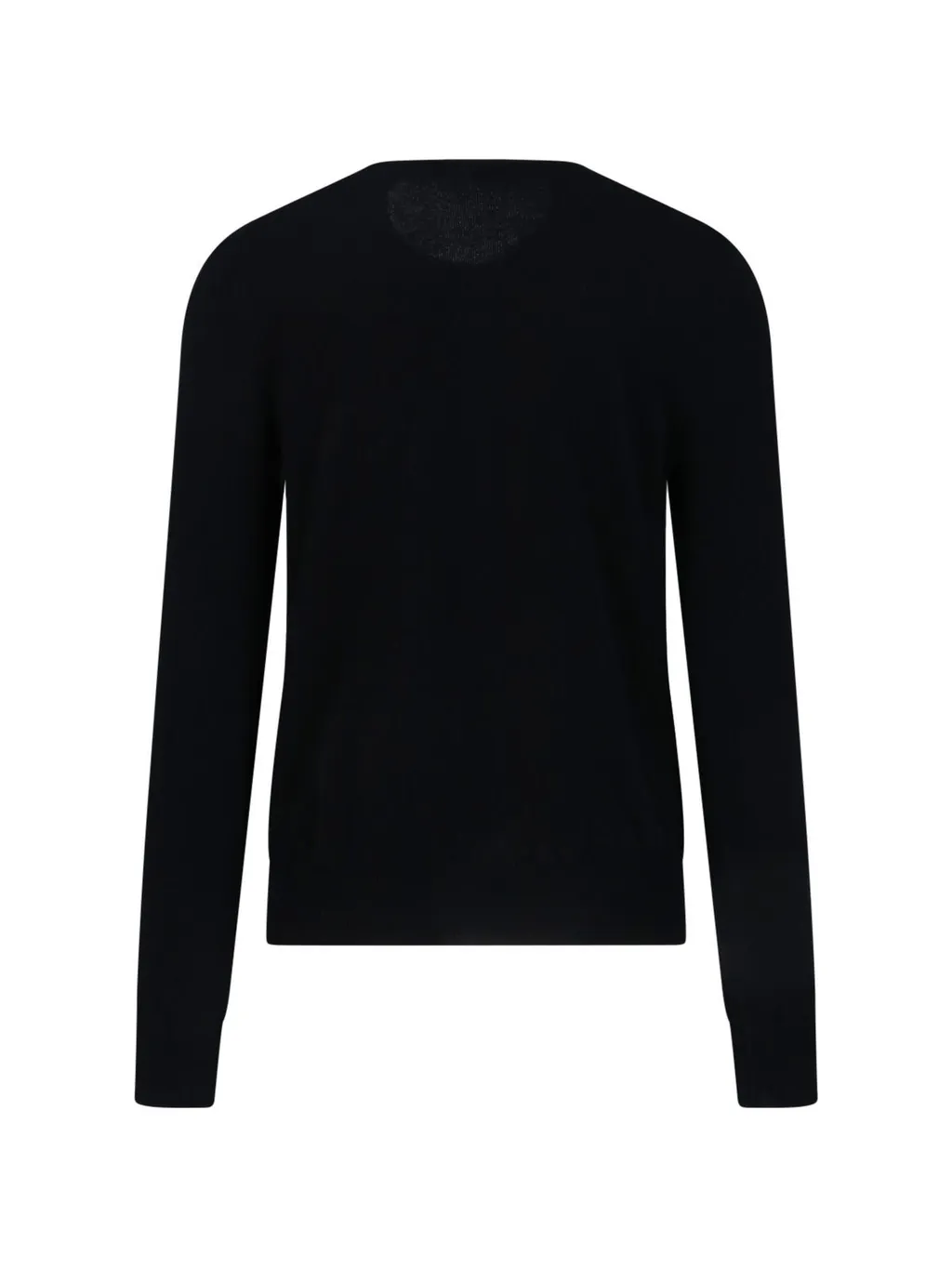 Comme Des Garcons Play Small Heart Patch Knitted Cardigan