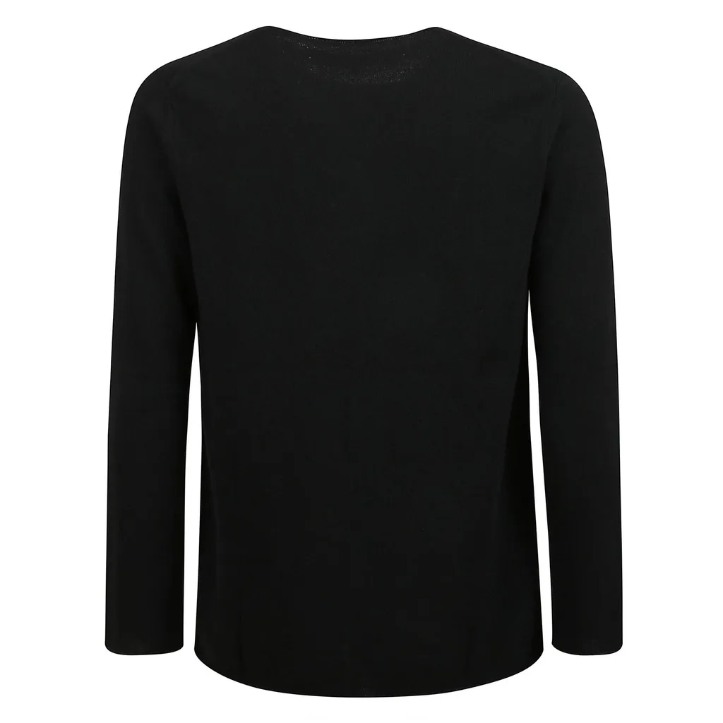 Comme Des GarÇOns Play Logo Embroidered Crewneck Jumper