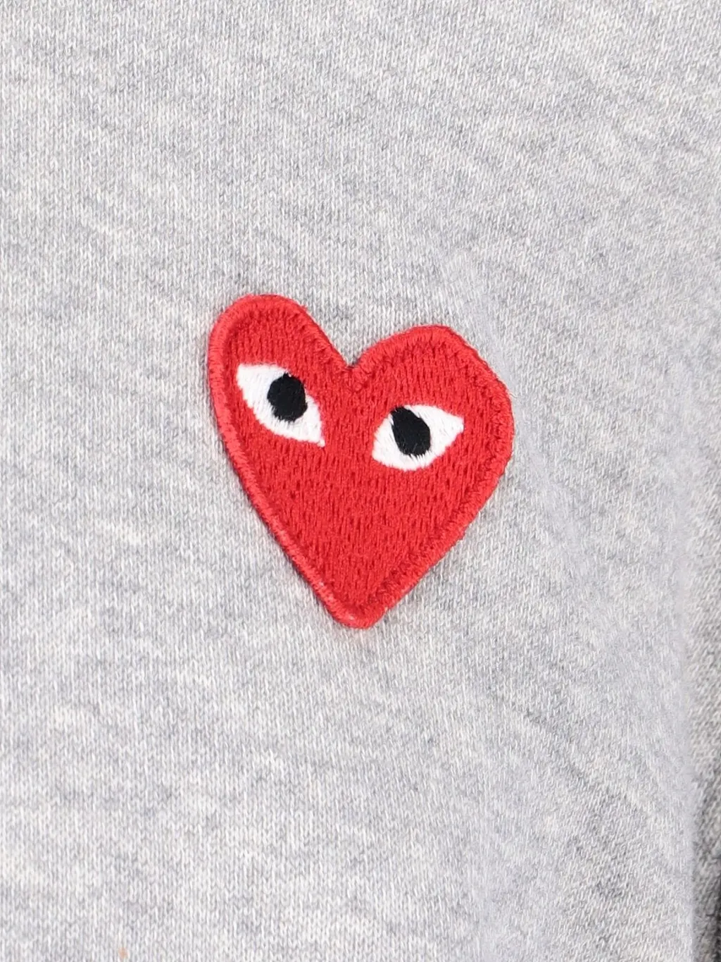 Comme Des GarÇOns Play Heart Patch Hoodie