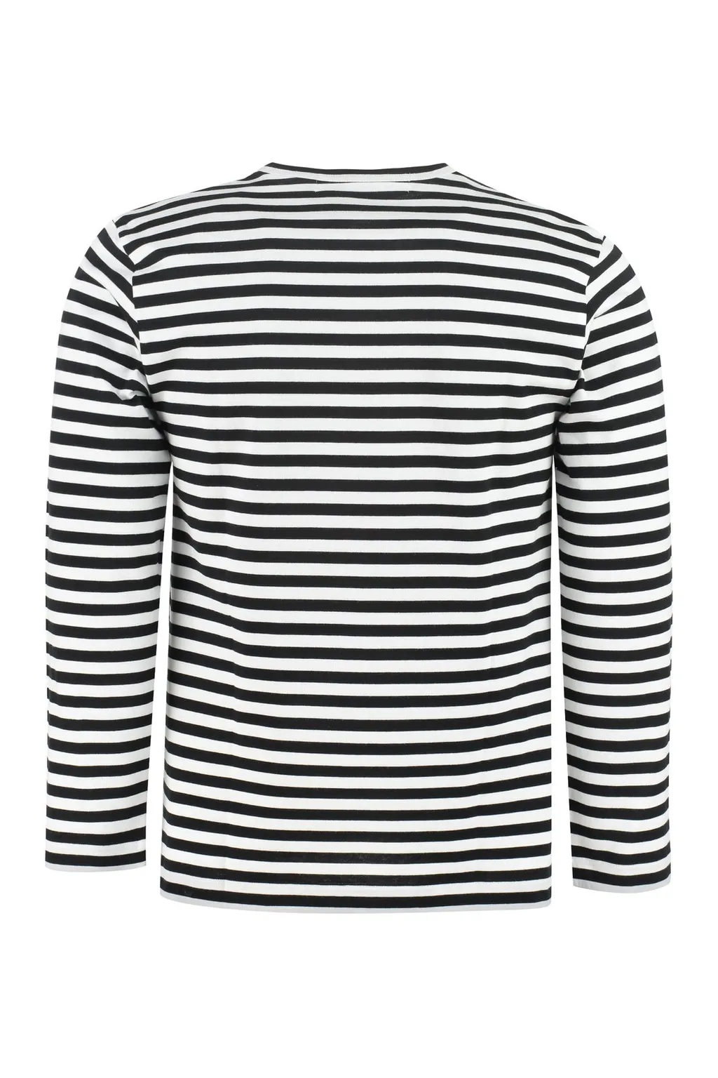 Comme Des GarÇOns Play Striped Long-Sleeved T-Shirt