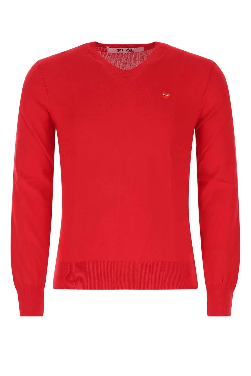 Comme Des GarÇOns Play Heart Patched Pullover