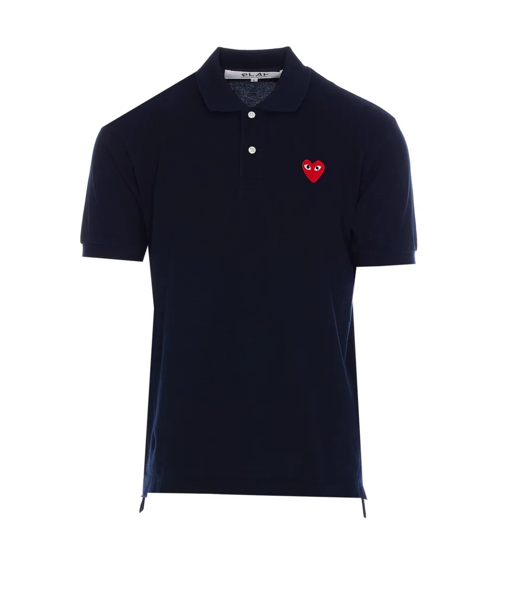 Comme Des GarÇOns Play Logo Embroidered Polo Shirt