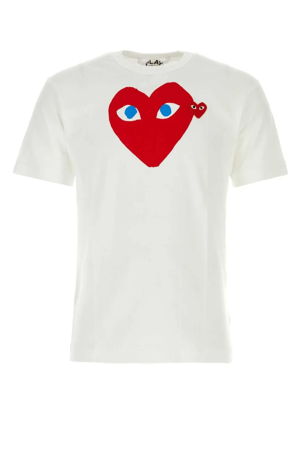 Comme Des GarÇOns Play Heart Printed Crewneck T-Shirt