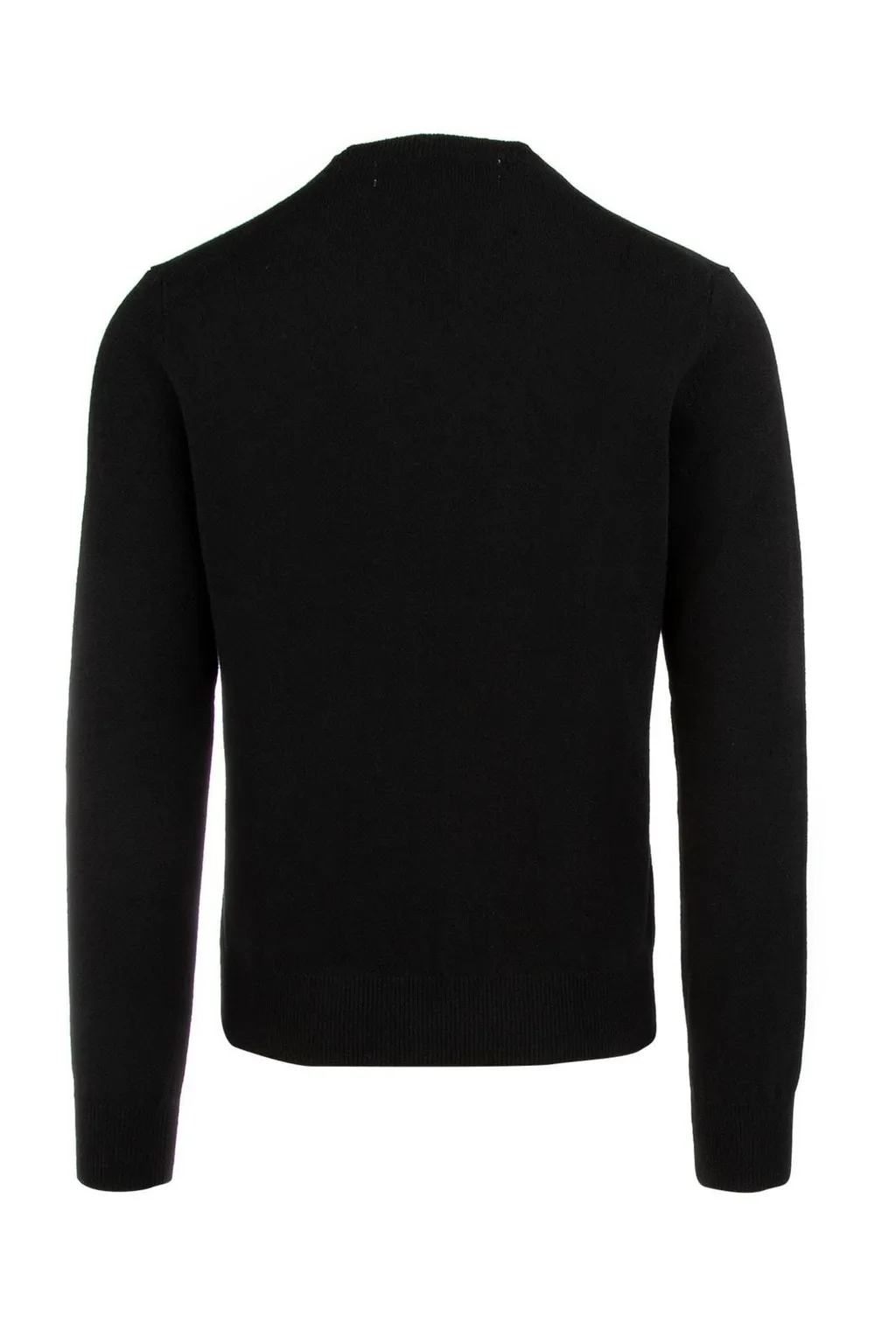 Comme Des GarÇOns Play Heart Logo Embroidereed V-Neck Jumper