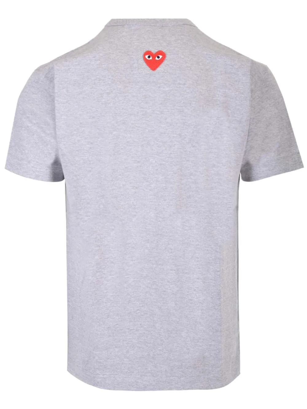 Comme Des GarÇOns Play Logo Patch Crewneck T-Shirt