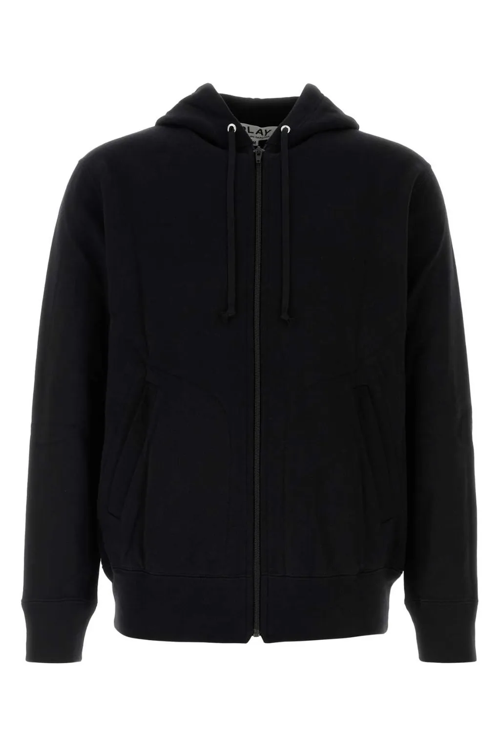Comme Des GarÇOns Play Zip-Up Drawstring Hoodie