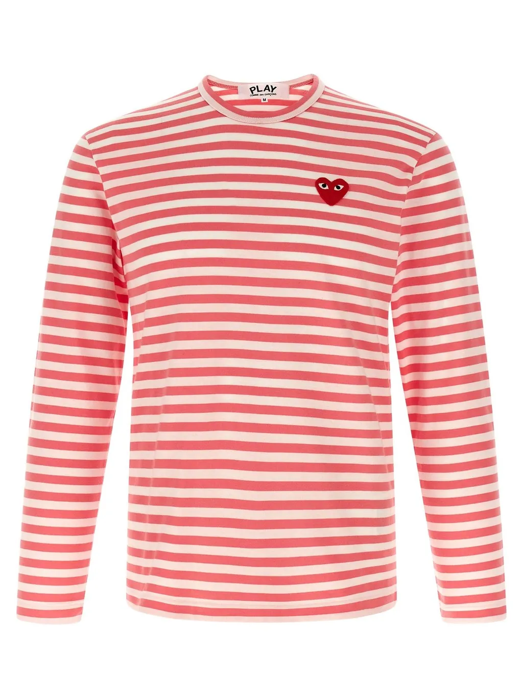 Comme Des GarÇOns Play Long Sleeved Striped T-Shirt