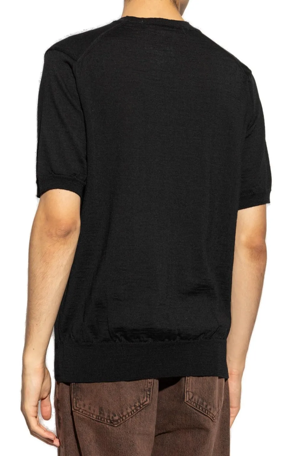 Comme Des GarÇOns Play V-Neck Short Sleeved Jumper