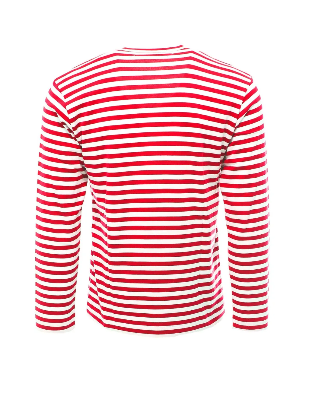 Comme Des GarÇOns Play Striped Long-Sleeved T-Shirt