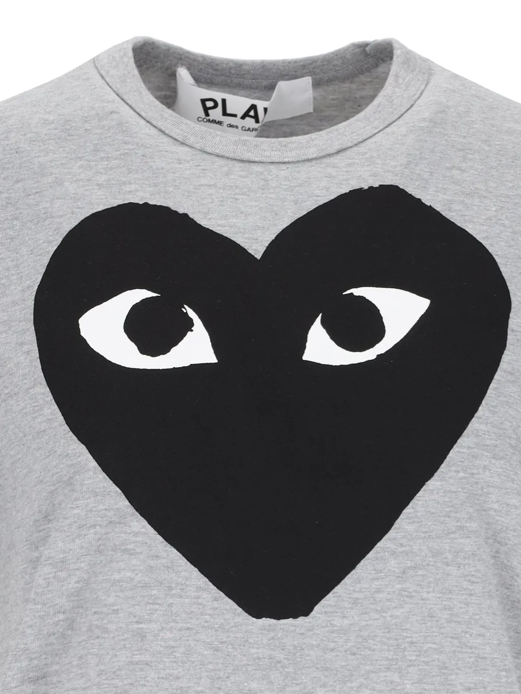 Comme Des GarÇOns Play Heart Printed Crewneck T-Shirt