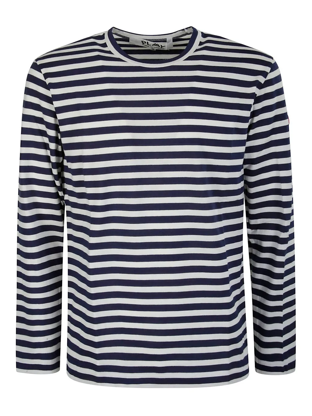 Comme Des GarÇOns Play Striped Long-Sleeved T-Shirt