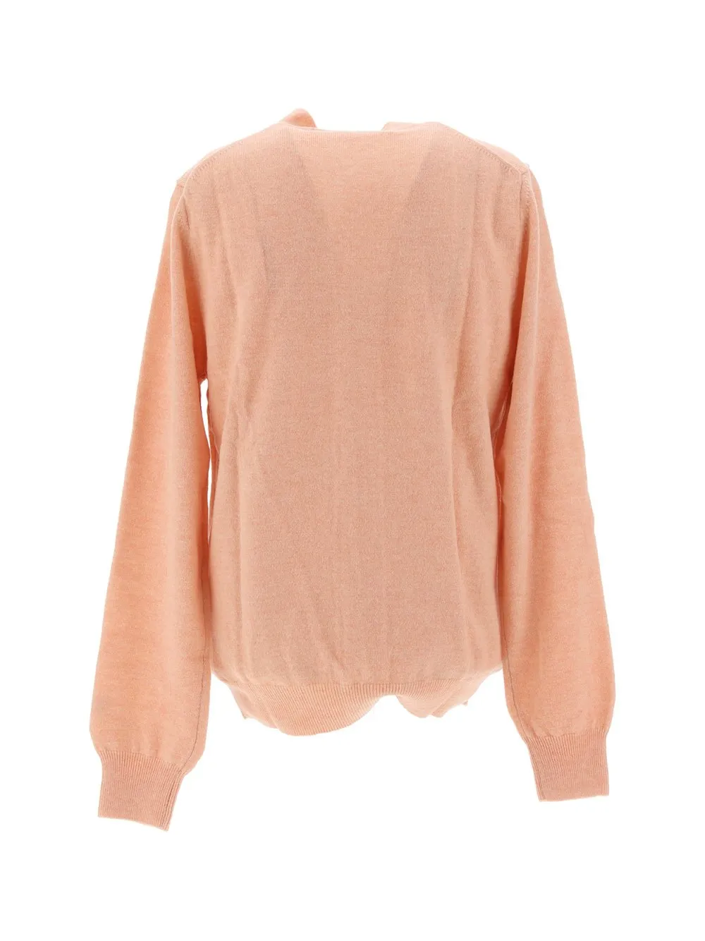 Comme Des GarÇOns Play Logo Embroidered Buttoned Cardigan