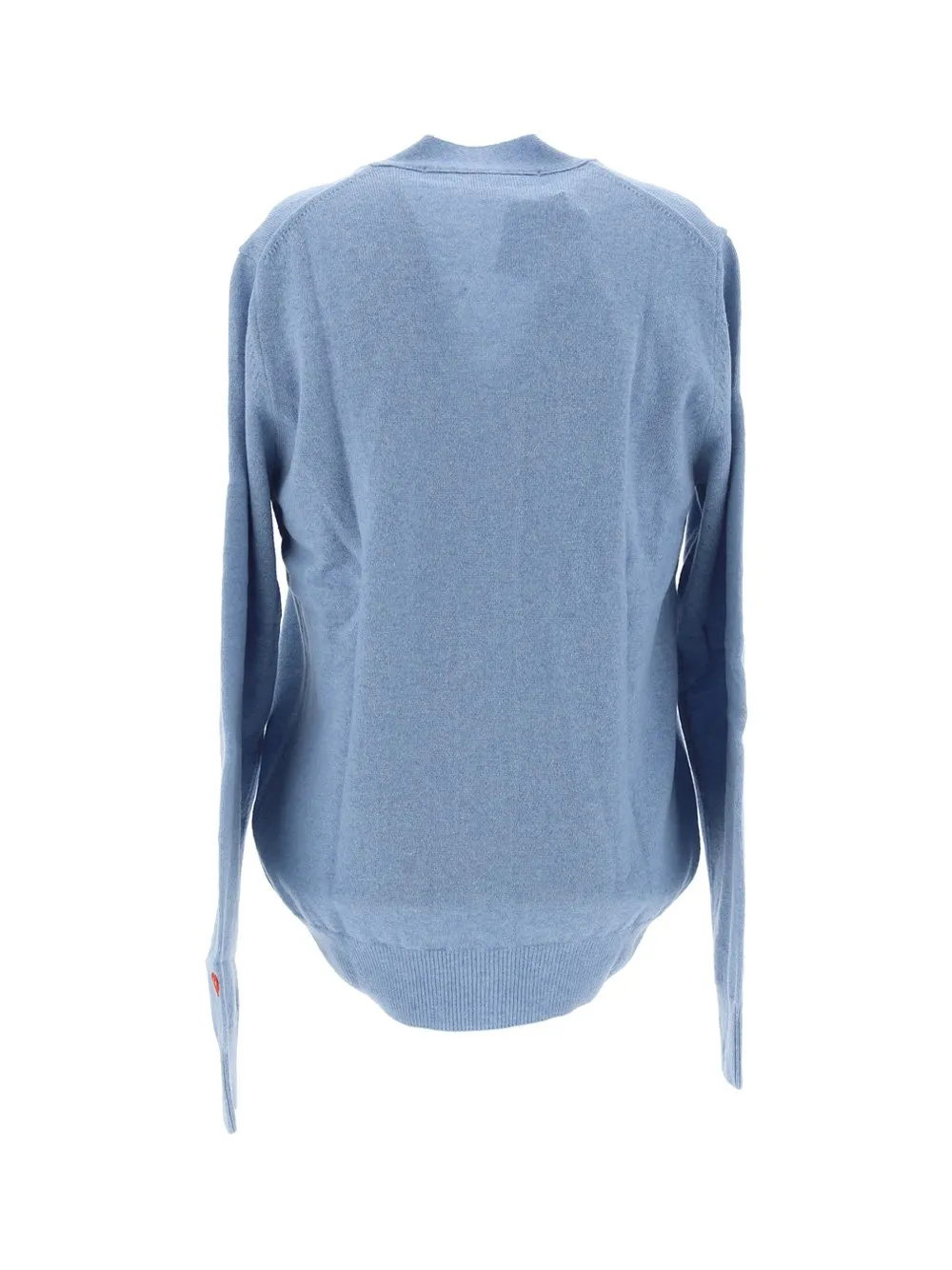 Comme Des GarÇOns Play Logo Embroidered Buttoned Cardigan
