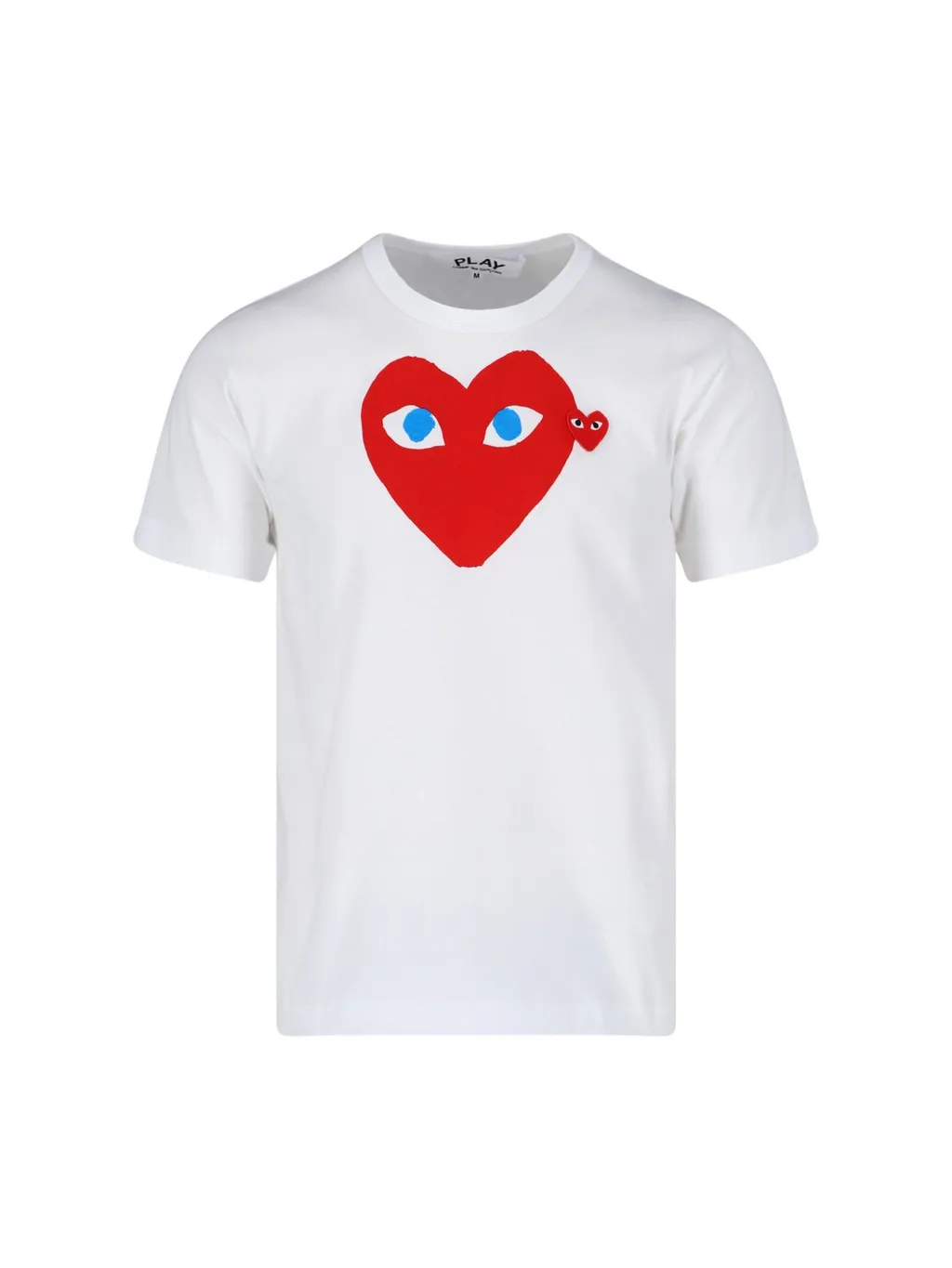 Comme Des GarÇOns Play Heart Printed Crewneck T-Shirt