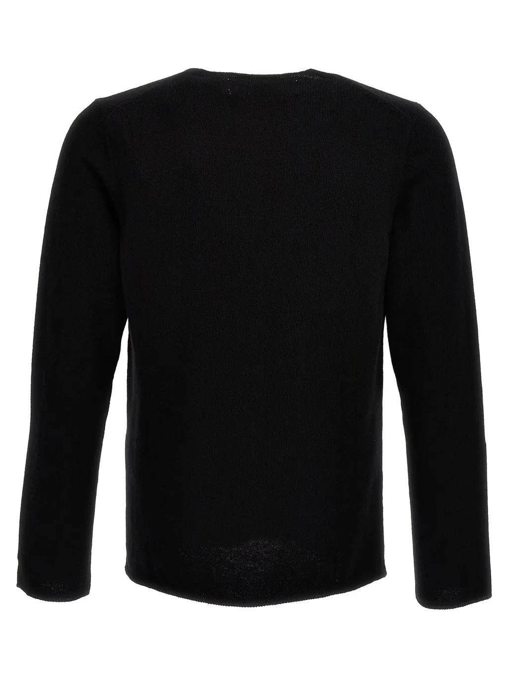Comme Des GarÇOns Play Logo Patch Knitted Jumper