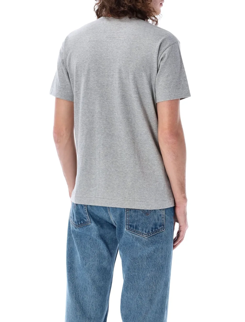 Comme Des GarÇOns Play Double Patch Crewneck T-Shirt