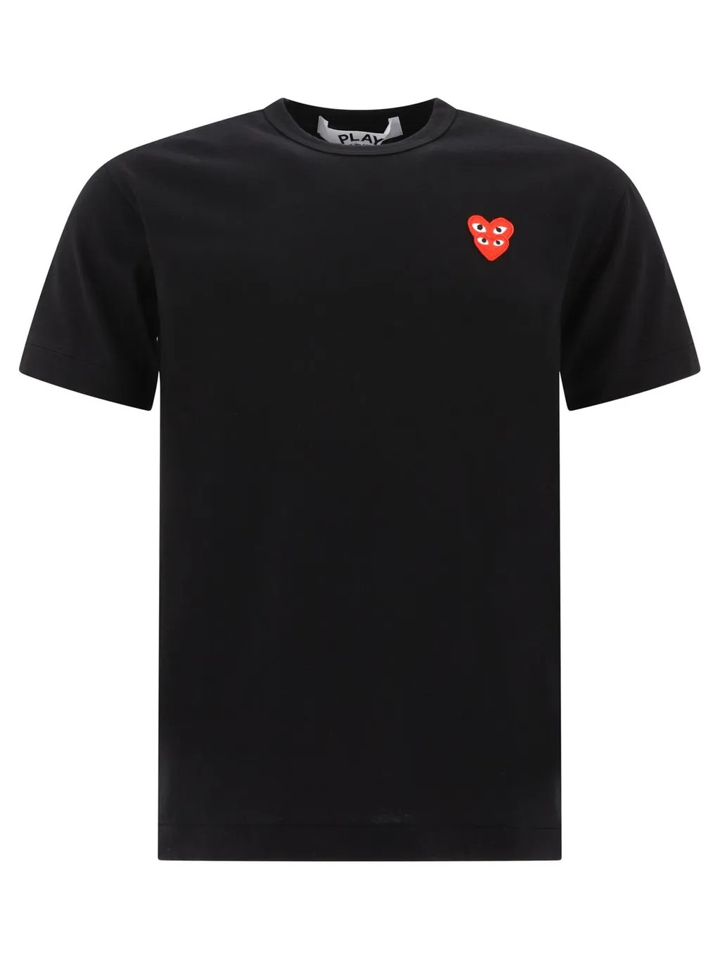 Comme Des GarÇOns Play Double Heart Crewneck T-Shirt