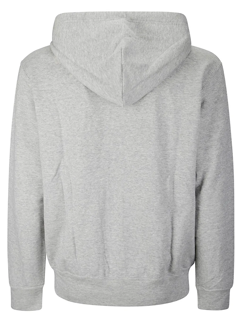 Comme Des GarÇOns Play Heart Logo Patch Zip-Up Hoodie