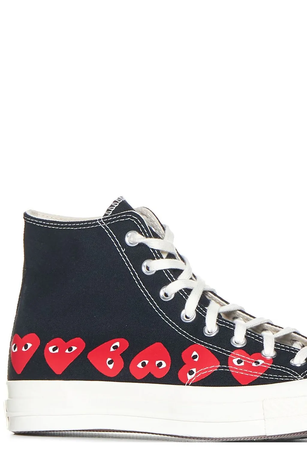 Comme Des GarÇOns Play X Converse High-Top Sneakers