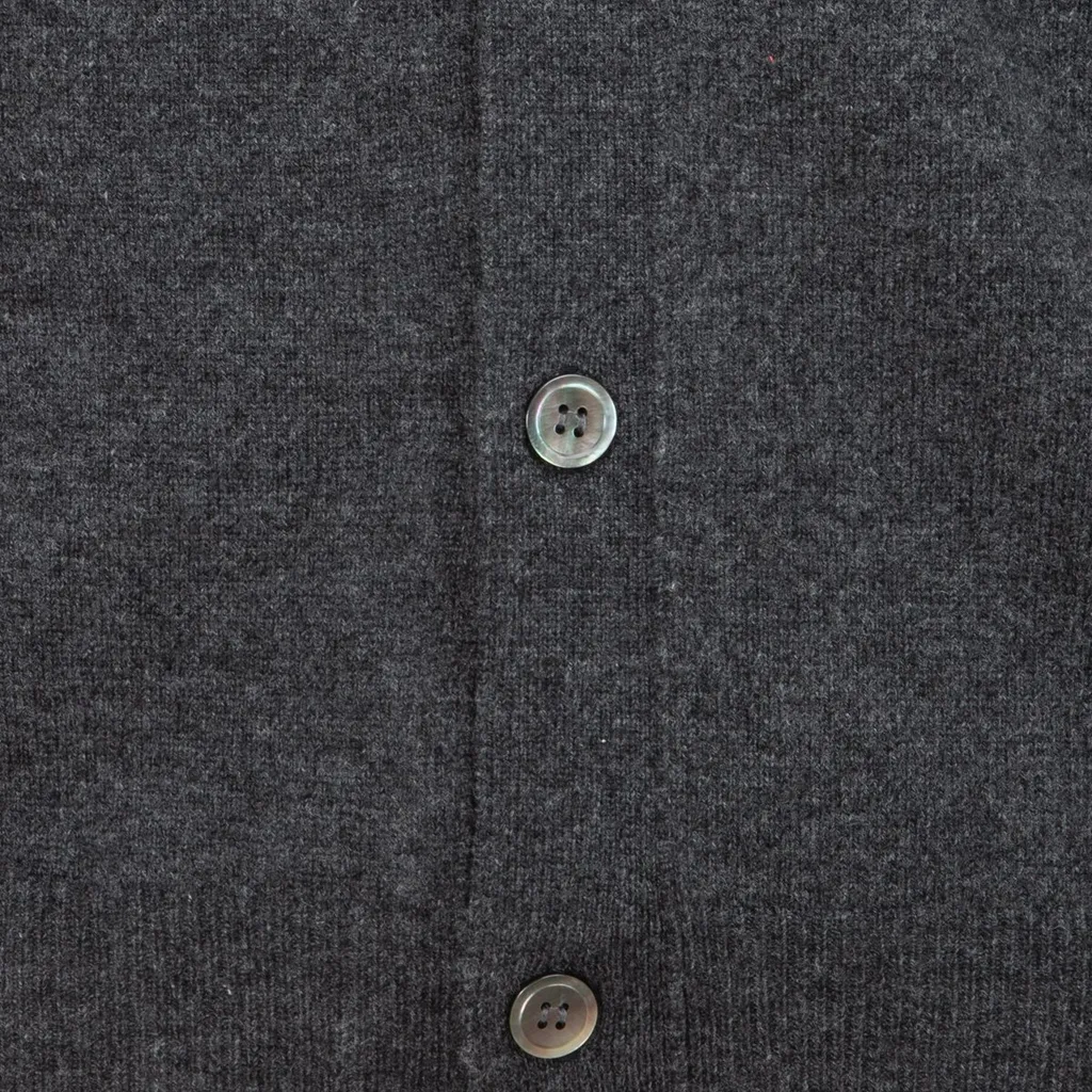 Comme Des GarÇOns Play Double Heart Logo Embroidered Buttoned Cardigan