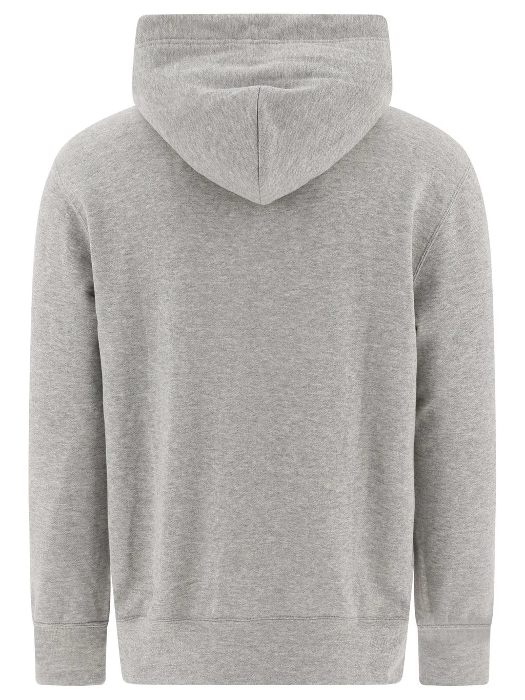 Comme Des GarÇOns Play Heart Logo Patch Zipped Hoodie