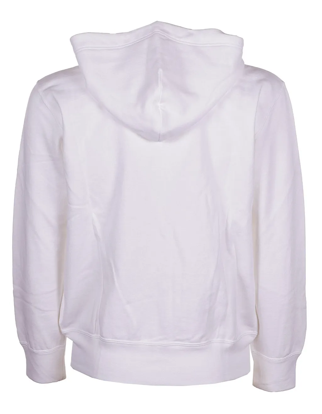 Comme Des GarÇOns Play Overlapping Heart Embroidered Zip-Up Hoodie