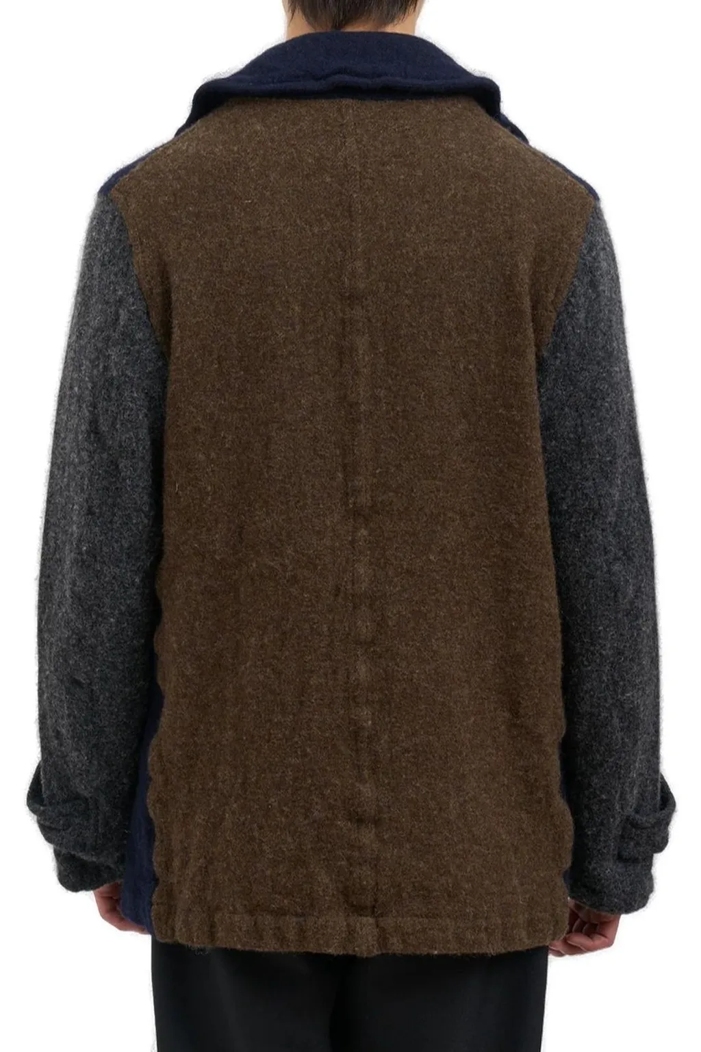Comme Des GarÇOns Shirt Contrast Panelled Jacket