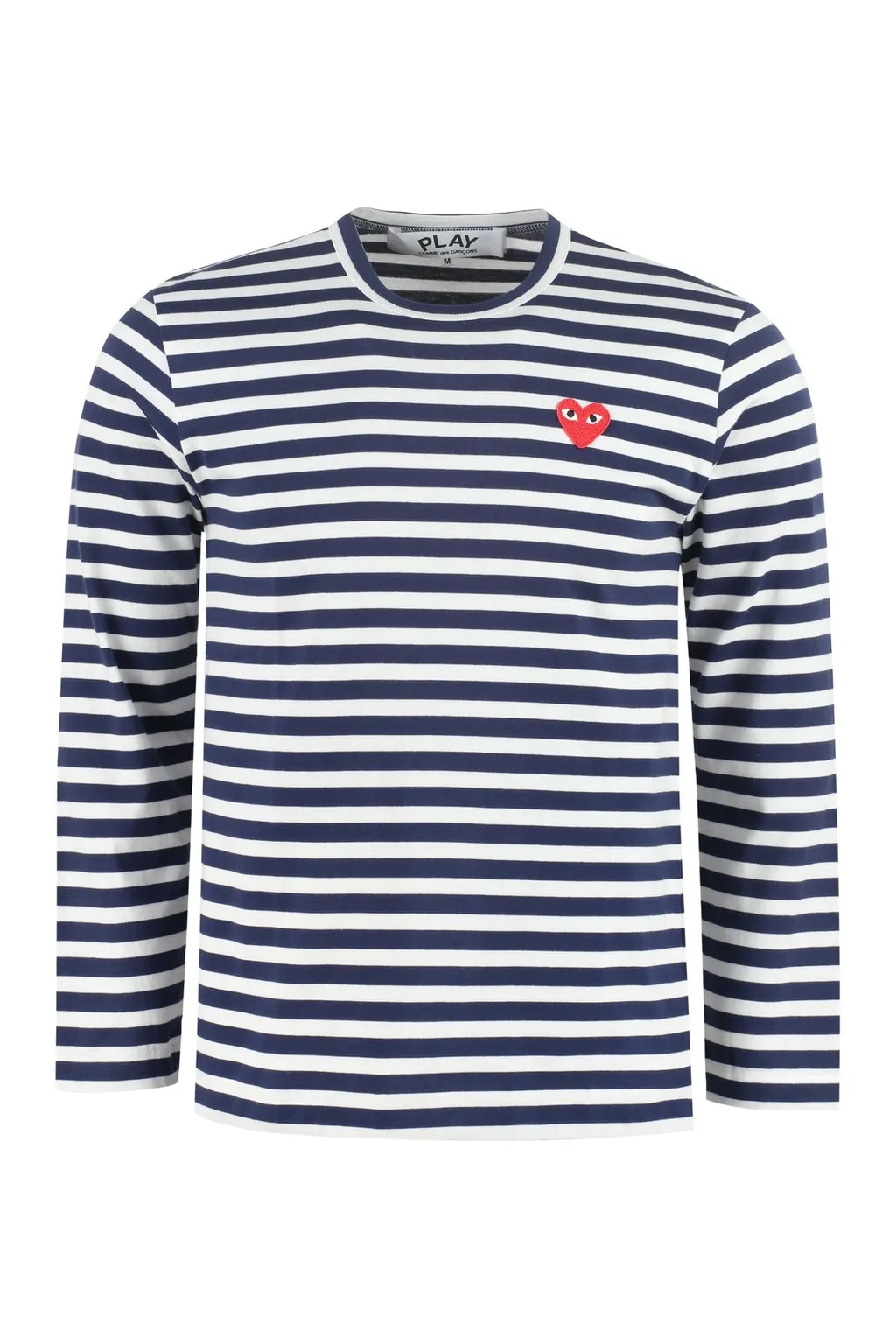 Comme Des GarÇOns Play Striped Crewneck T-Shirt