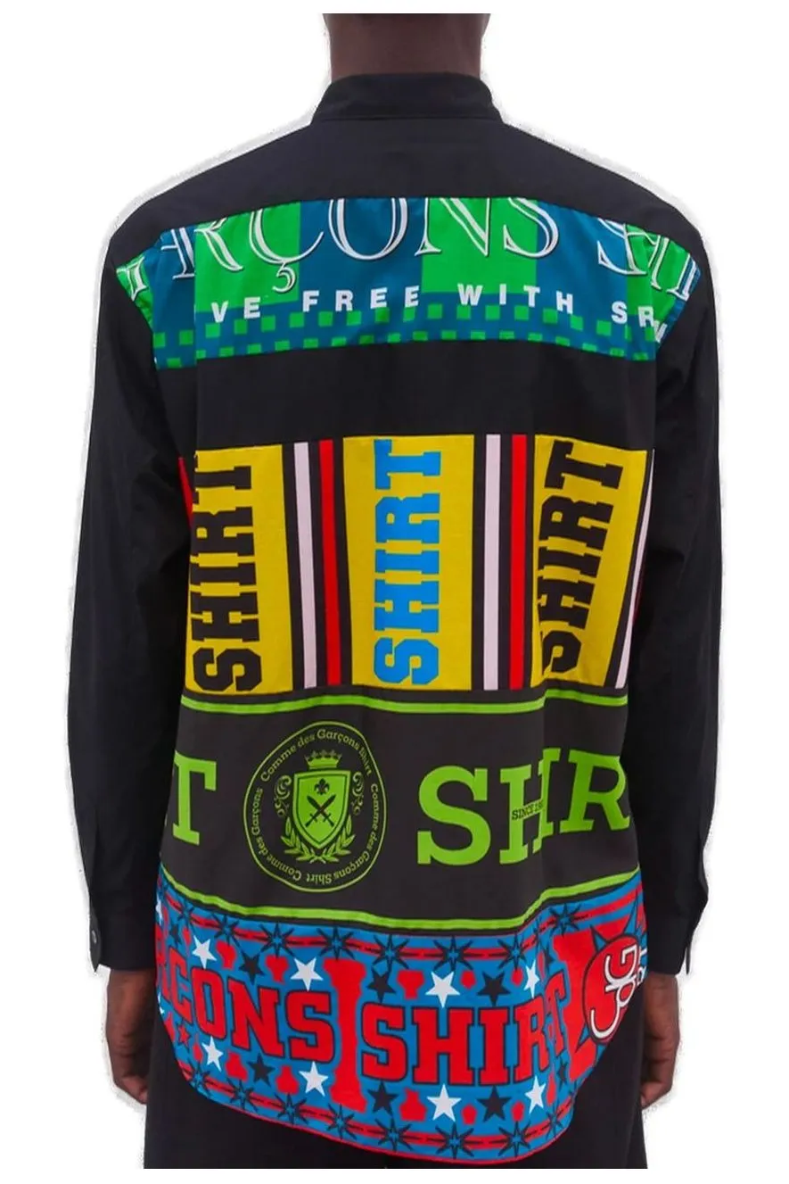 Comme Des GarÇOns Shirt Football Scarf Shirt