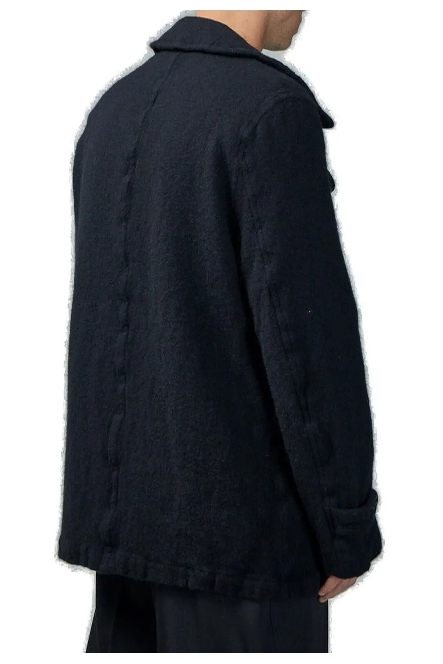 Comme Des GarÇOns Shirt Pocketed Double-Breasted Jacket