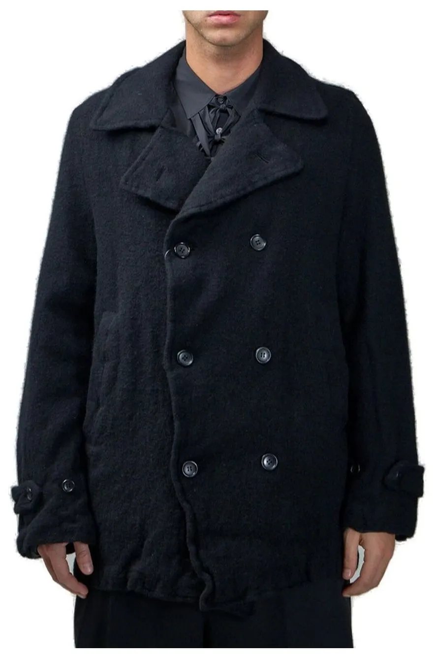 Comme Des GarÇOns Shirt Pocketed Double-Breasted Jacket