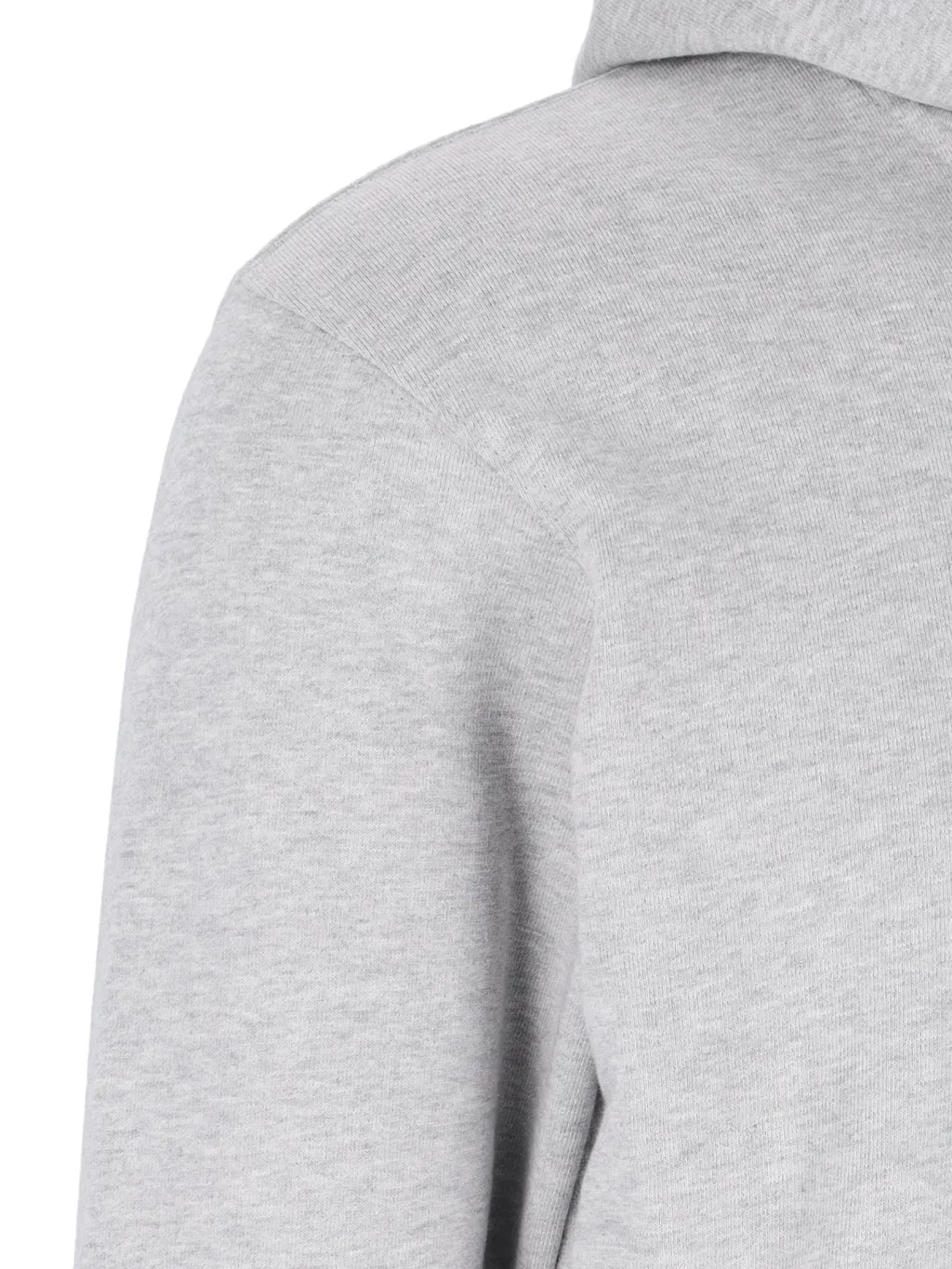 Comme Des GarÇOns Shirt X Lacoste Logo Patch Drawstring Hoodie