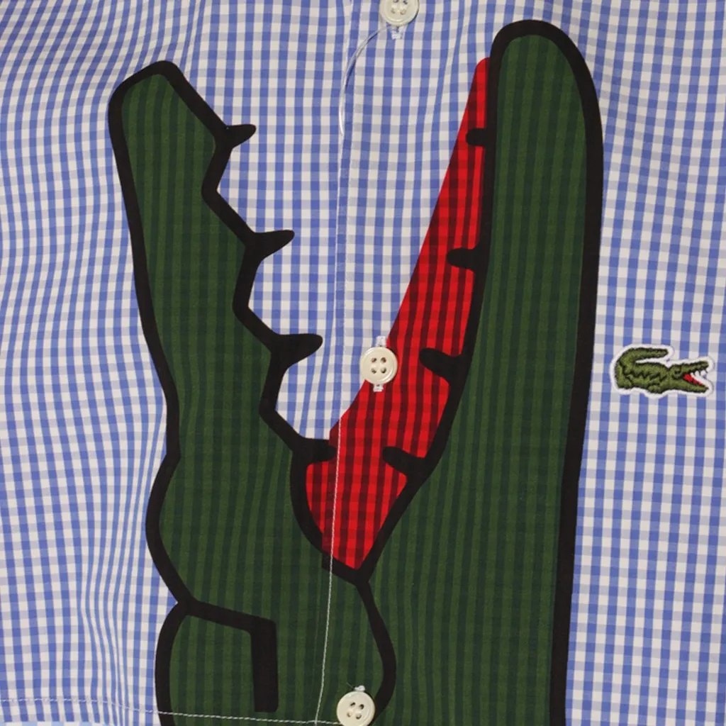 Comme Des GarÇOns Shirt X Lacoste Striped Shirt