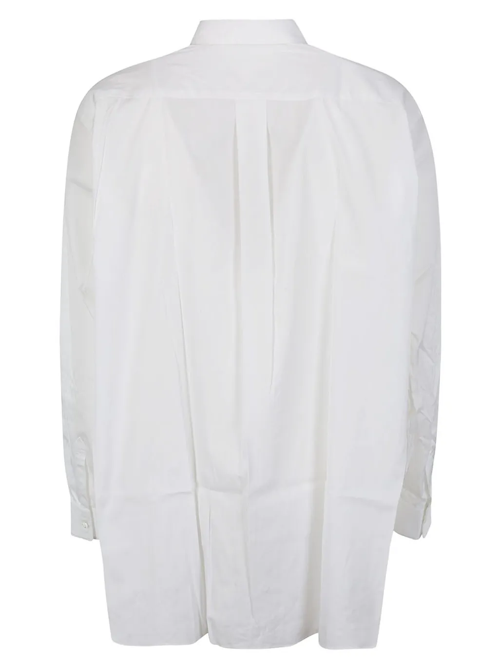 Comme Des GarÇOns Shirt X Lacoste Logo Patch Buttoned Shirt