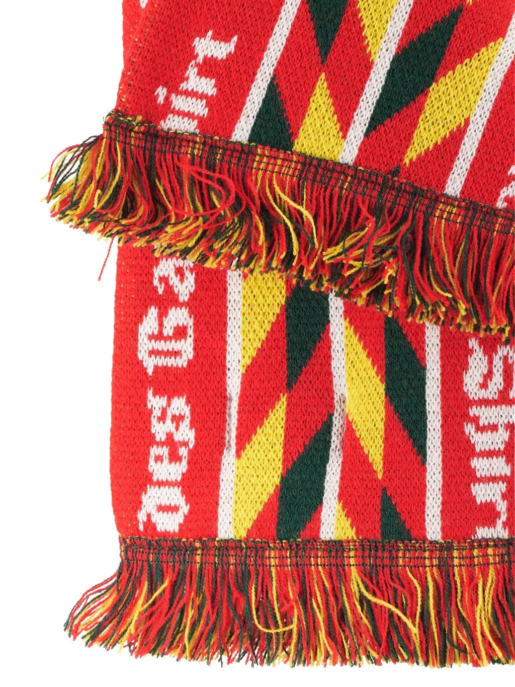 Comme Des GarÇOns Shirt Fringed Scarf