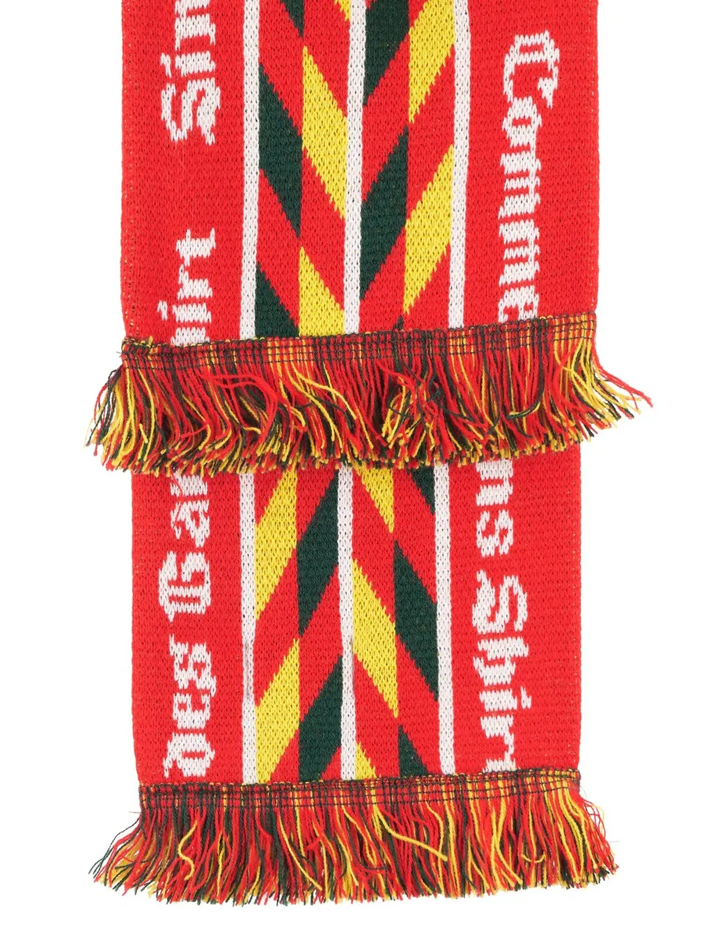 Comme Des GarÇOns Shirt Fringed Scarf