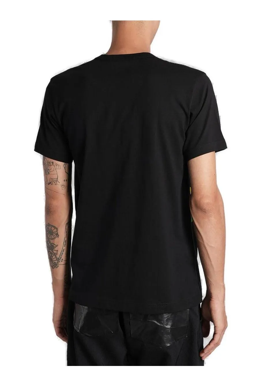 Comme Des GarÇOns Shirt Graphic Printed Crewnewck T-Shirt