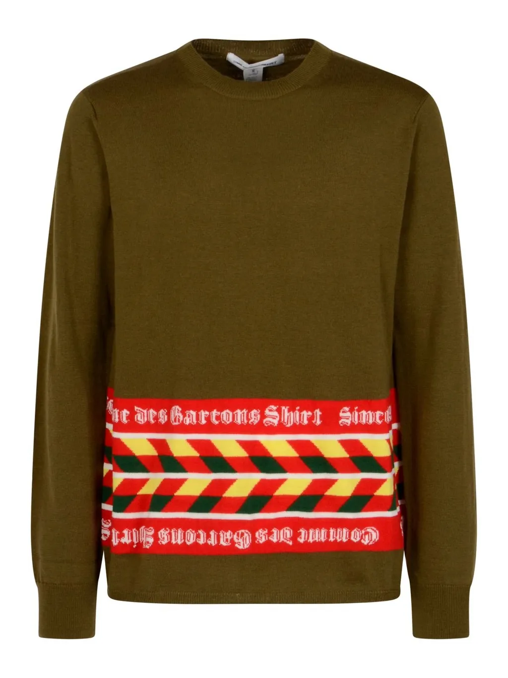Comme Des Garcons Shirt Long-Sleeved Crewneck Jumper