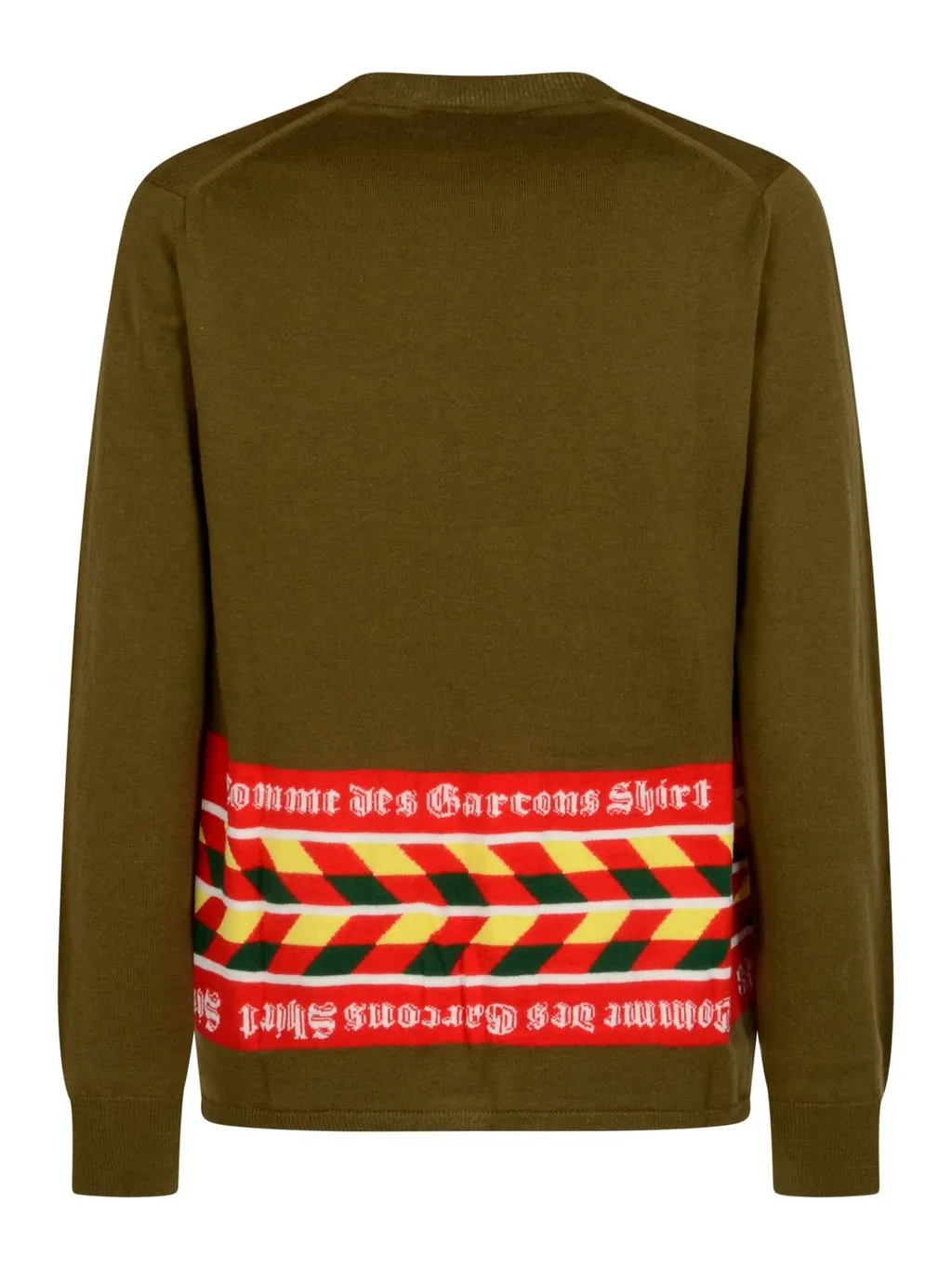 Comme Des Garcons Shirt Long-Sleeved Crewneck Jumper