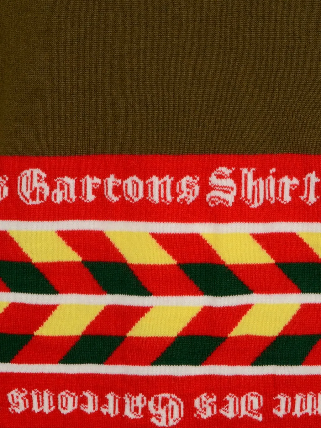 Comme Des Garcons Shirt Long-Sleeved Crewneck Jumper