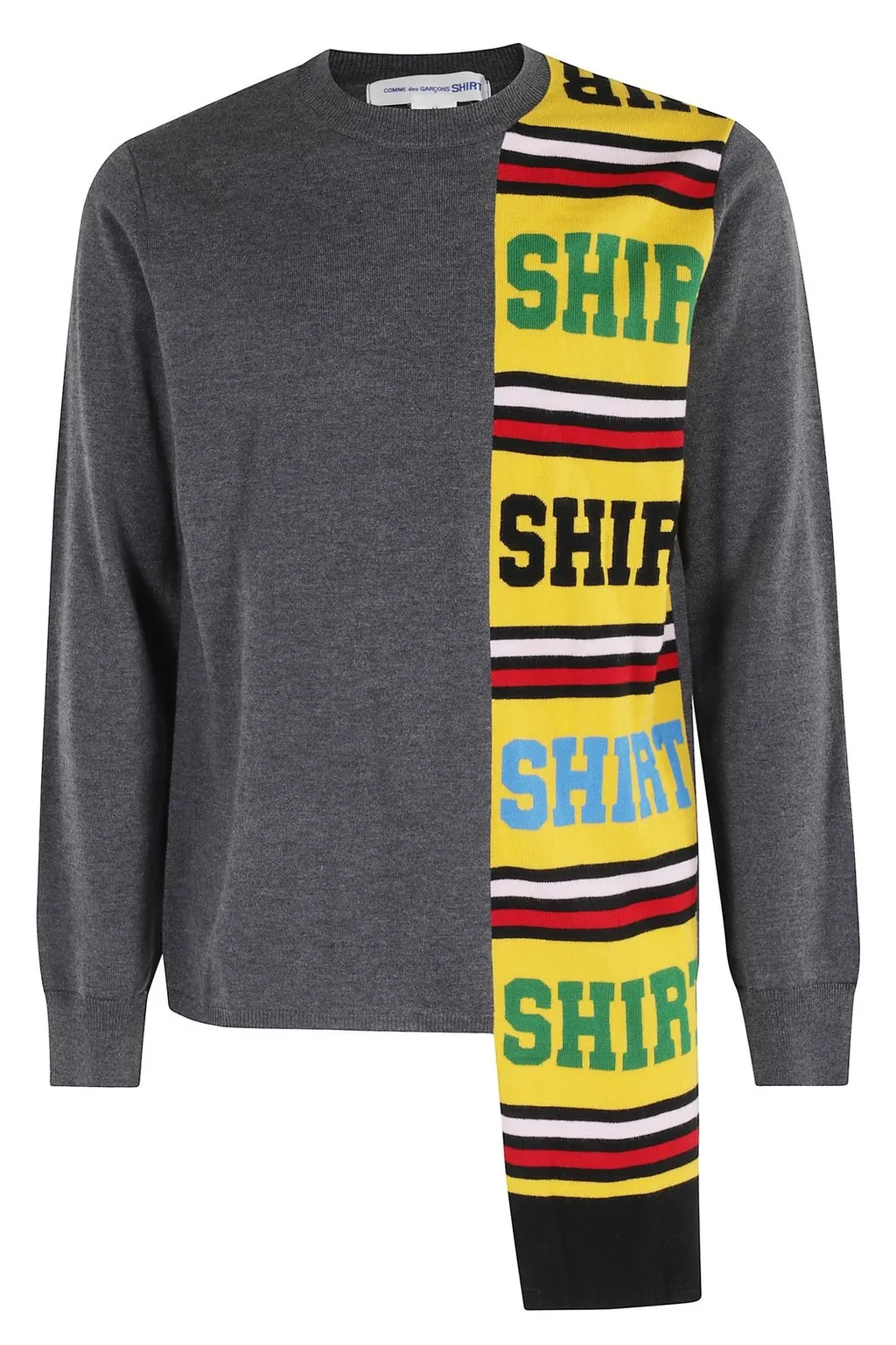 Comme Des GarÇOns Shirt Layered Knitted Jumper