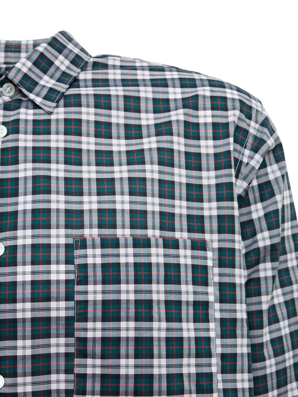 Comme Des GarÇOns Shirt Buttoned Check-Pattern Shirt