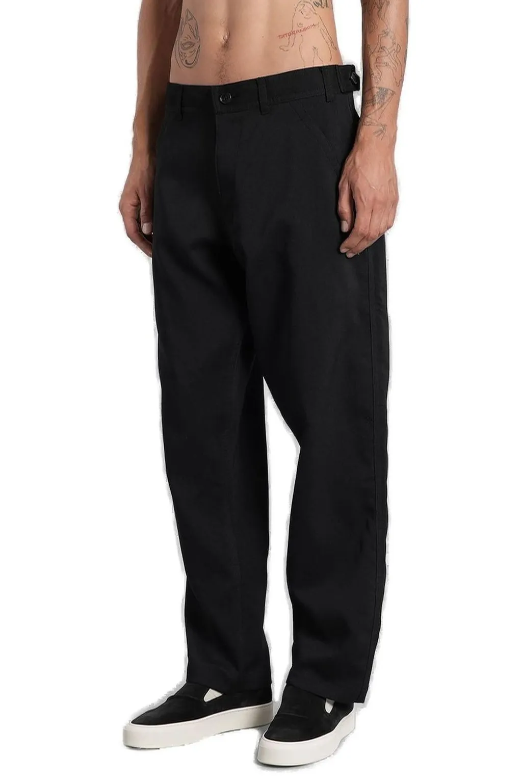 Comme Des GarÇOns Shirt Side Button Pants