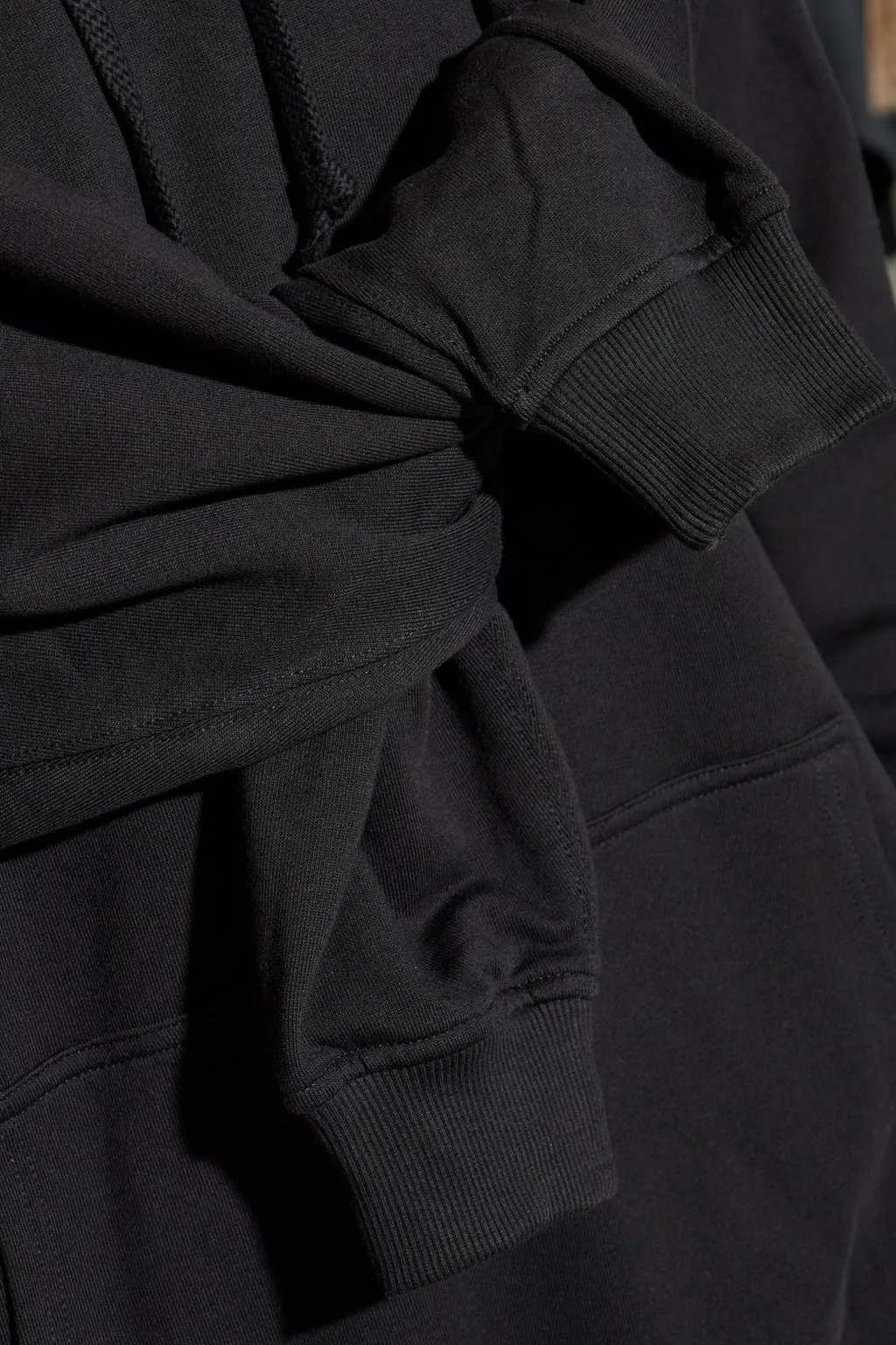 Comme Des GarÇOns Shirt Long-Sleeved Drawstring Hoodie