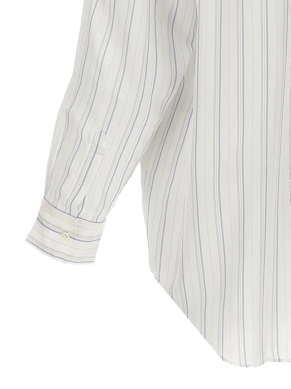 Comme Des GarÇOns Shirt Striped Buttoned Shirt