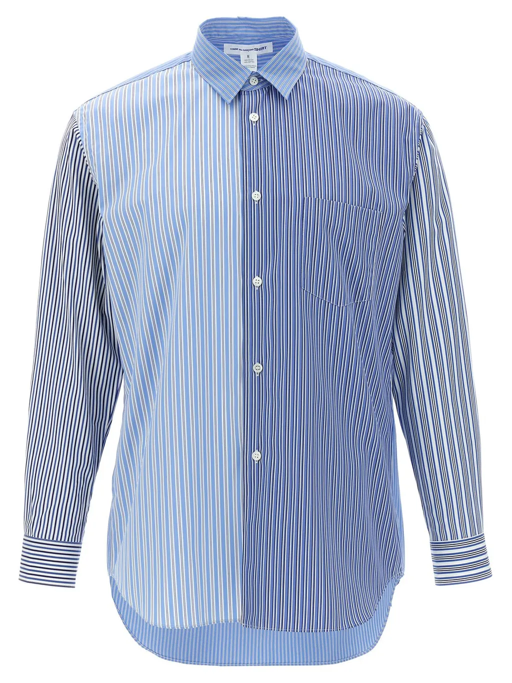 Comme Des GarÇOns Shirt Poplin Striped Shirt